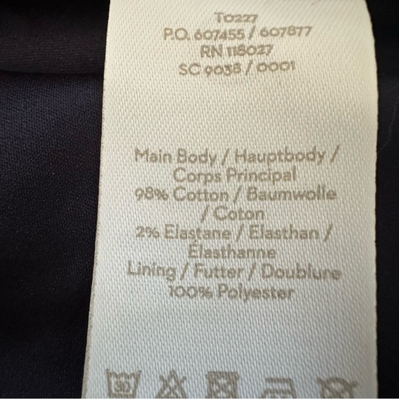 BODEN NAVY DORCHESTER MINI SKIRT SIZE 10 - Picture 13 of 13